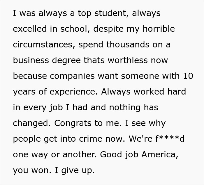Woman With No Hope Comes Online To Vent About How The American Dream Is A Fraud Woman With No Hope Comes Online To Vent About How The American Dream Is A Fraud