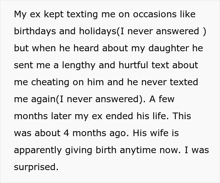 Woman Gets A $700k Inheritance And A Letter From Her Ex, His Pregnant Wife Demands The Money