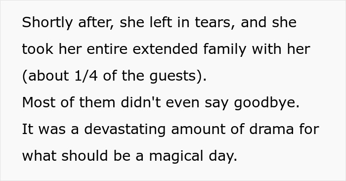 "She Left In Tears": Entitled Mom Is Upset Daughter's Wedding Is Not About Her "She Left In Tears": Entitled Mom Is Upset Daughter's Wedding Is Not About Her
