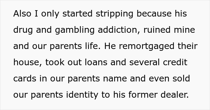 Brother And His Wife Bring Up Woman&rsquo;s Former Stripper Life, She Evicts Them