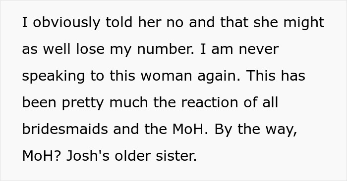 Woman Hits Peak Bridezilla After Demanding Bridesmaids Pay $5,000 In Cancellation Fees