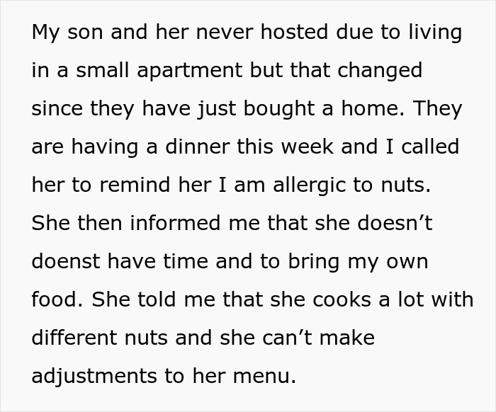 Woman Adjusted Her Cooking For DIL For 3 Years, Rejects Invitation When DIL Refuses To Do It Once Woman Adjusted Her Cooking For DIL For 3 Years, Rejects Invitation When DIL Refuses To Do It Once