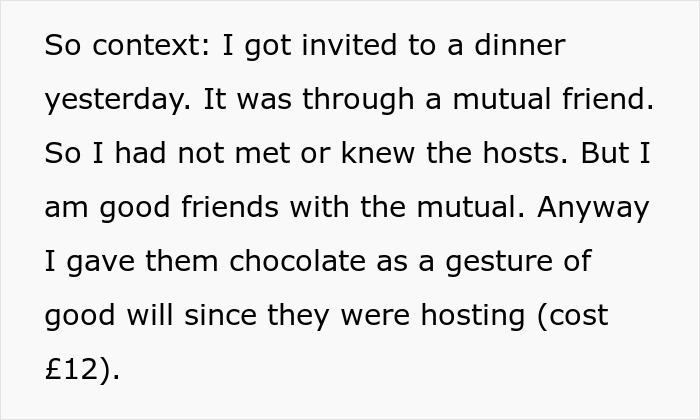 Person Has To Pay $17 For A Dinner Party They Assumed Was Free, Gets Mad And Vents Online Person Has To Pay $17 For A Dinner Party They Assumed Was Free, Gets Mad And Vents Online
