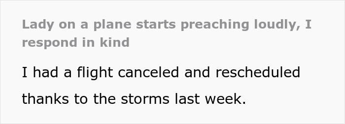 Man Called Out For Causing "Unnecessary Human Interaction" As He Mocks A Religious Lady On A Plane
