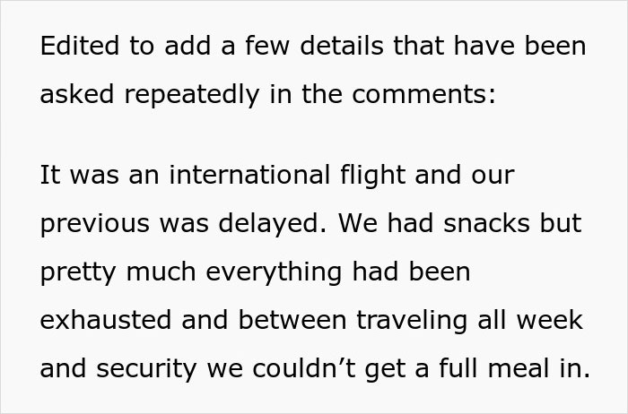 “I Cut Hundreds Of People In Line For Food At The Airport - AITA?” “I Cut Hundreds Of People In Line For Food At The Airport - AITA?”
