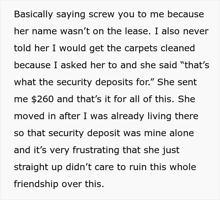 Trashy Roommate Refuses To Pay For Damages, Woman Finds Another Way To Take Her Money