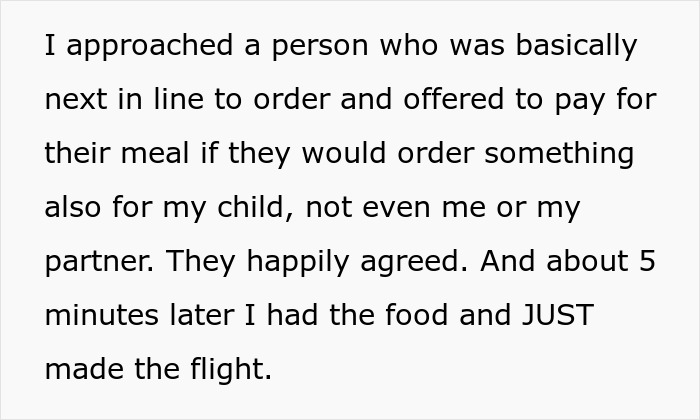 “I Cut Hundreds Of People In Line For Food At The Airport - AITA?” “I Cut Hundreds Of People In Line For Food At The Airport - AITA?”