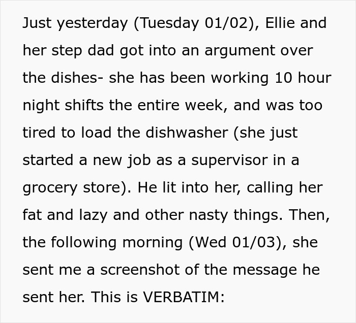 Woman Turns To BFF For Help After Entitled Stepdad Forces Her To Pay $750 As Punishment