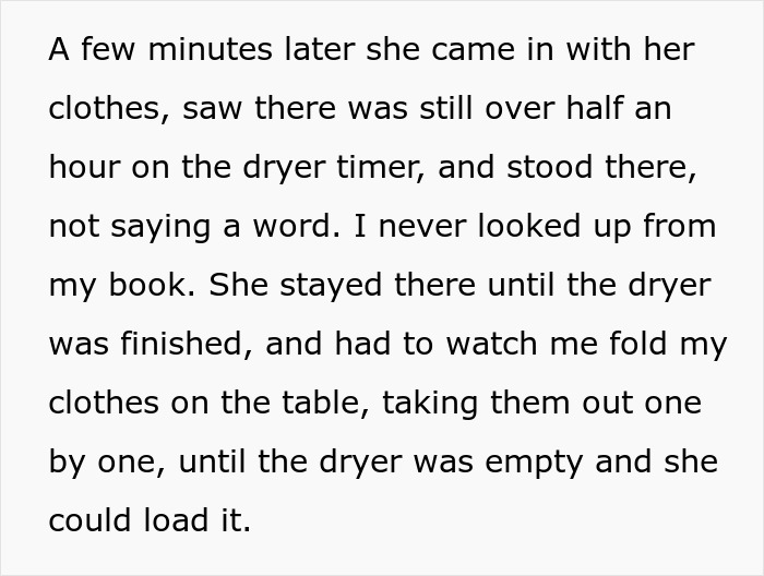 "I Didn't Start The Dryer": Karen Gets Taught A Lesson After Throwing Out Neighbor's Wet Clothes