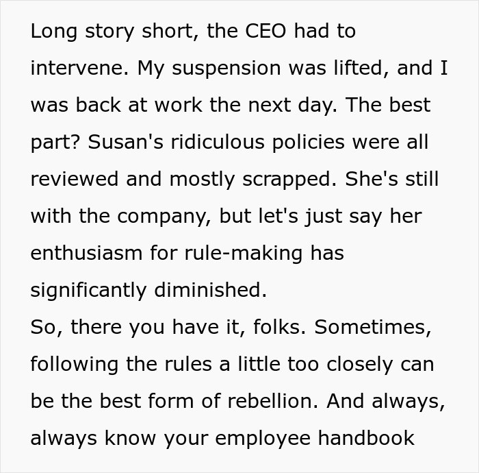 Employee Takes His Suspension Very Seriously, Watches Critical Project Crumble Employee Takes His Suspension Very Seriously, Watches Critical Project Crumble