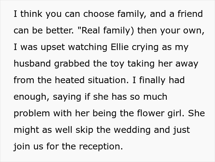 Bride Doesn't Want MIL At Her Wedding For Rejecting Her Adopted Daughter As Family Bride Doesn't Want MIL At Her Wedding For Rejecting Her Adopted Daughter As Family