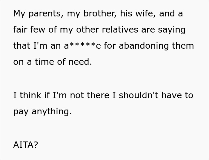 Woman Moves Out Of Parents' Home After They Asked Her To Give Her Space To Brother, They Freak Out Woman Moves Out Of Parents' Home After They Asked Her To Give Her Space To Brother, They Freak Out