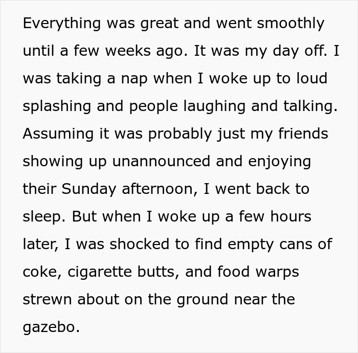 Woman Comes Home To Find Random Teenagers In Her Pool, Starts A Series Of Petty Revenge