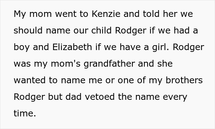 &ldquo;AITA For Telling My Mom She Has Zero Rights To Name My Wife&rsquo;s And My Child&rdquo;