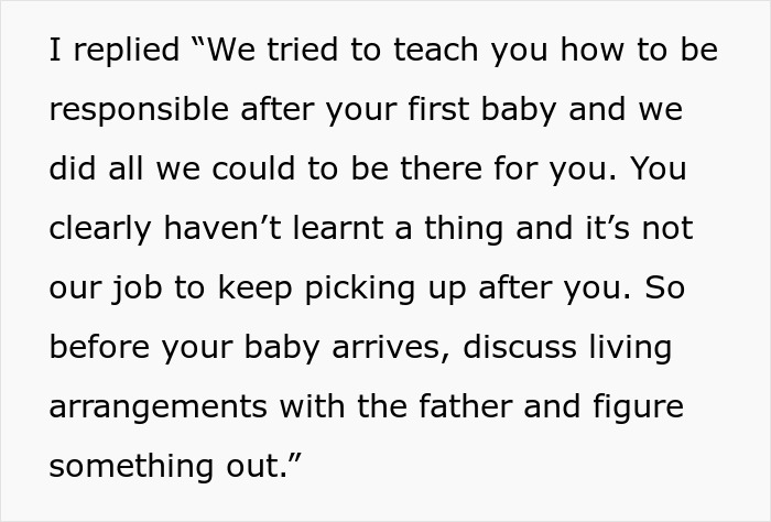"Discuss Living Arrangements With The Father": Parents Kick Out 19YO Who’s Pregnant For The 2nd Time "Discuss Living Arrangements With The Father": Parents Kick Out 19YO Who’s Pregnant For The 2nd Time