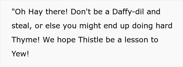 Neighbors Treat Woman’s Garden As Free For Everyone, End Up On A Hilarious “Wall Of Shame” Neighbors Treat Woman’s Garden As Free For Everyone, End Up On A Hilarious “Wall Of Shame”