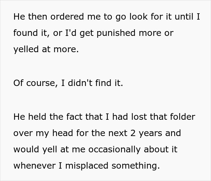Teen Gets Petty Revenge On Dad By Constantly Moving Things A Meter Away From Where He Put Them