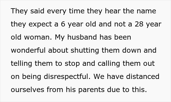 Woman Is Fed Up With Her Husband&rsquo;s Parents Calling Her A Made-Up Name, Starts To Ignore Them