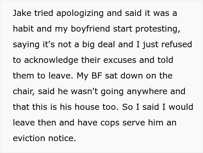 Man Refuses To Stop 12 Y.O. From Scaring Their New Baby, Mom Serves Them An Eviction Notice Man Refuses To Stop 12 Y.O. From Scaring Their New Baby, Mom Serves Them An Eviction Notice