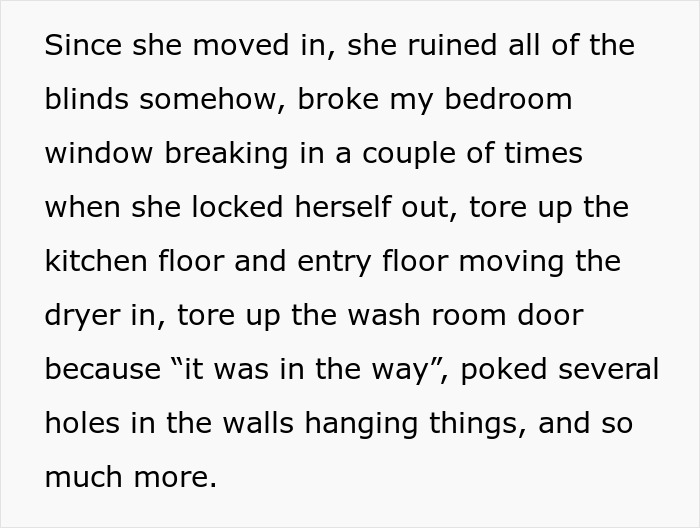 Trashy Roommate Refuses To Pay For Damages, Woman Finds Another Way To Take Her Money