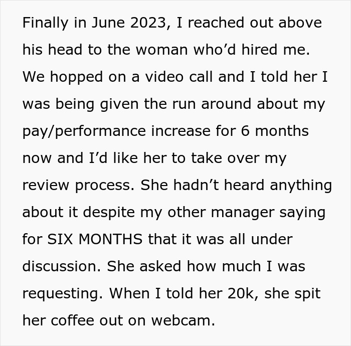 Person Earns Company Millions So They Ask For A $20k Raise, Quits Because Of Boss’ Dramatic Reaction Person Earns Company Millions So They Ask For A $20k Raise, Quits Because Of Boss’ Dramatic Reaction
