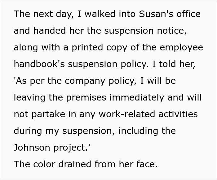 Employee Takes His Suspension Very Seriously, Watches Critical Project Crumble Employee Takes His Suspension Very Seriously, Watches Critical Project Crumble