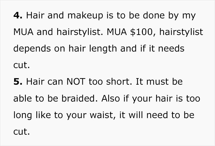 Bride&rsquo;s Out-Of-Touch List Of Requirements For Her Wedding Makes People Start Cancelling