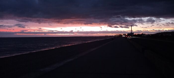Beautiful December Sunset, Kent UK