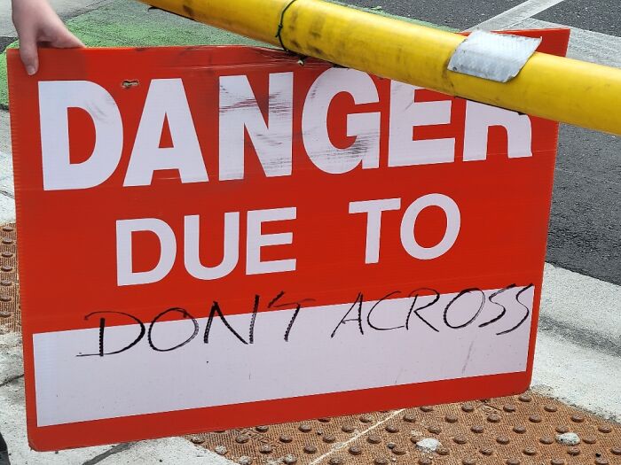 A Wonderfully Funny Sign We Found On Vacation