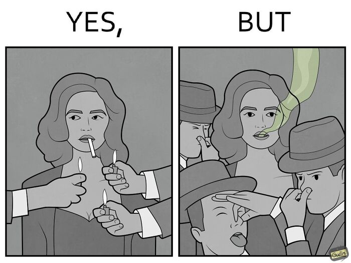 29 “Yes But” Comics That Show The Same Situation From Two Opposite Sides (New Pics)