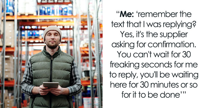 Dad Refuses To Wait 30 Seconds For Son To Confirm An Order, Has To Wait For More Than Hour After