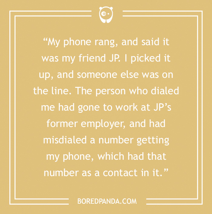 58 Stories Of Crazy Coincidences That Made People Question Reality