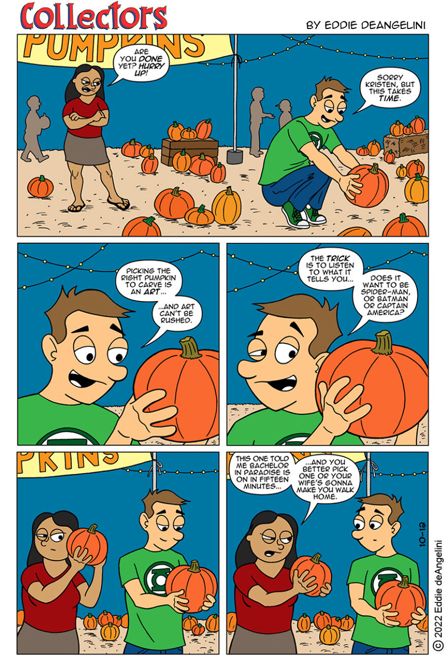 My Comic Strip Collectors Pokes Fun At Comic Book Collectors, Marriage And Nerd Pop Culture