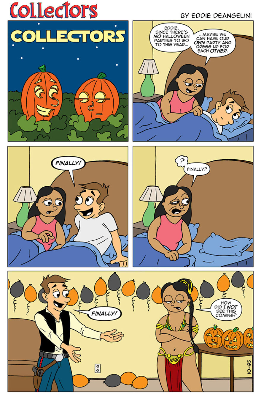 My Comic Strip Collectors Pokes Fun At Comic Book Collectors, Marriage And Nerd Pop Culture