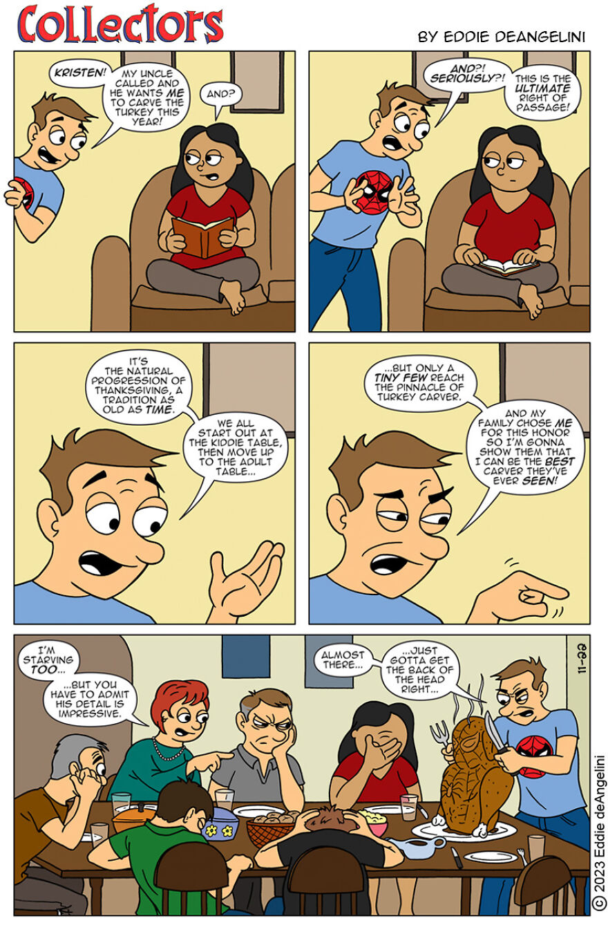 My Comic Strip Collectors Pokes Fun At Comic Book Collectors, Marriage And Nerd Pop Culture