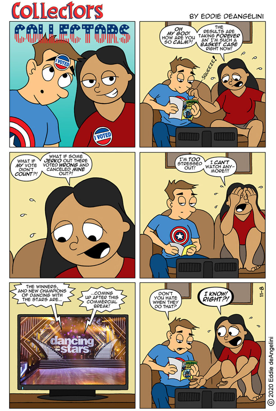 My Comic Strip Collectors Pokes Fun At Comic Book Collectors, Marriage And Nerd Pop Culture