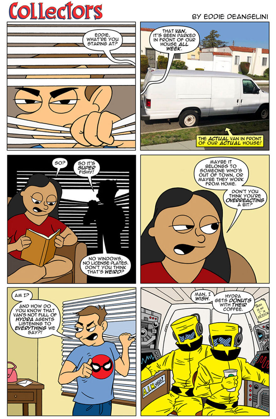 My Comic Strip Collectors Pokes Fun At Comic Book Collectors, Marriage And Nerd Pop Culture