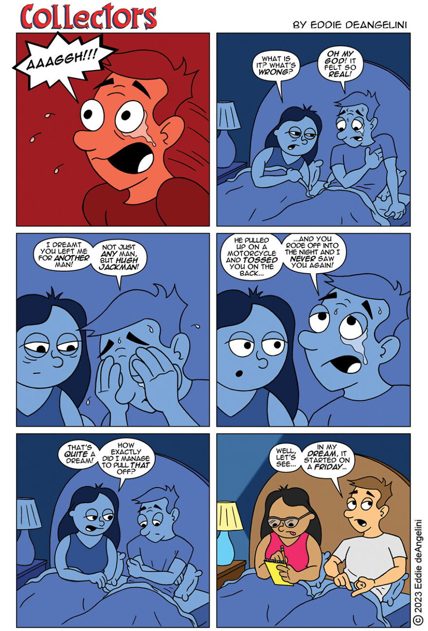 My Comic Strip Collectors Pokes Fun At Comic Book Collectors, Marriage And Nerd Pop Culture