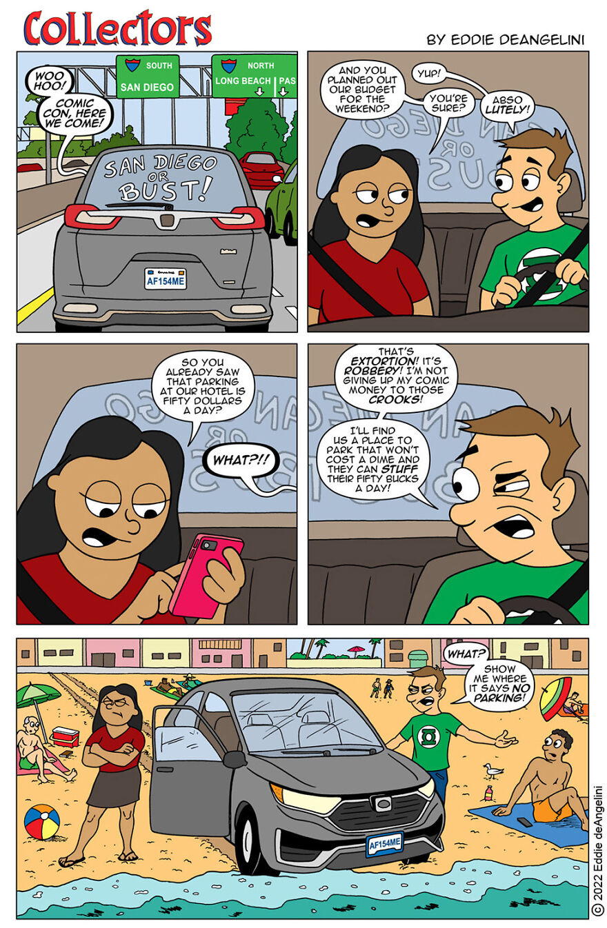 My Comic Strip Collectors Pokes Fun At Comic Book Collectors, Marriage And Nerd Pop Culture