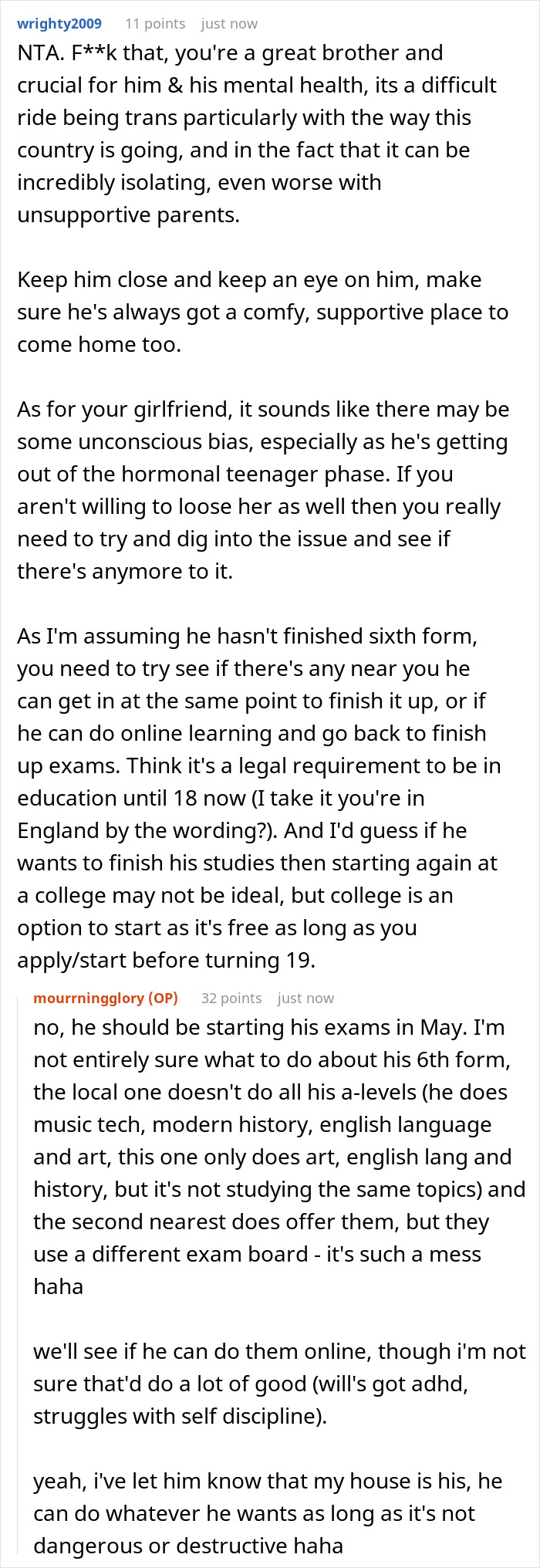 Man Ignores His Girlfriend’s Objections And Allows His Little Brother To Move In With Him Man Ignores His Girlfriend’s Objections And Allows His Little Brother To Move In With Him