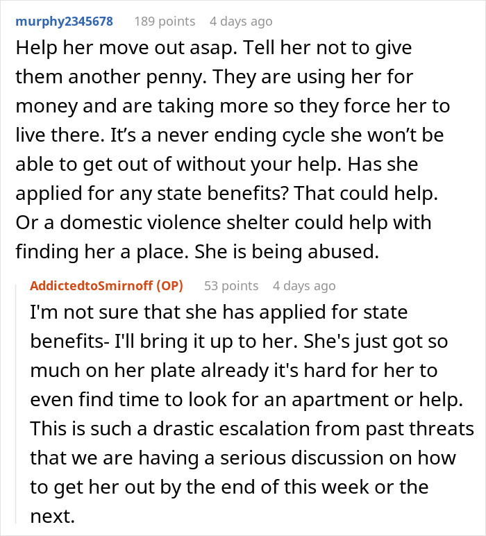 Woman Turns To BFF For Help After Entitled Stepdad Forces Her To Pay $750 As Punishment