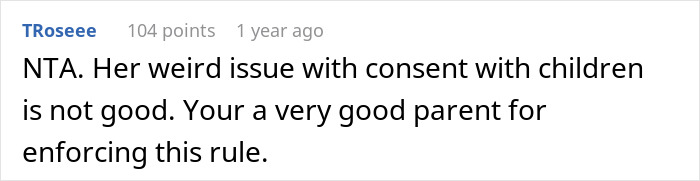 Mother-In-Law Calls Woman&rsquo;s Consent Rules For Her Kids &ldquo;Dumb&rdquo;, Gets Called Out