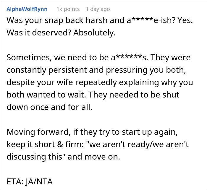 Parents Get Asked For Inheritance As They Won&rsquo;t Put Up With Couple&rsquo;s Decision To Put Off Having Kids