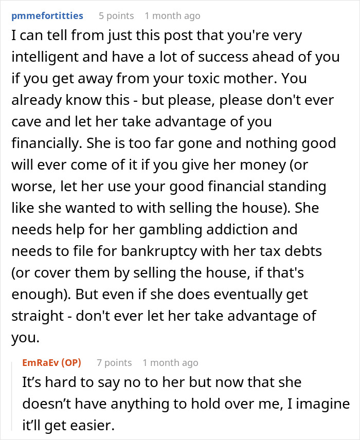 Daughter Gets Smelly Revenge After Mom Kicks Her Out Over Not Helping With Unethical Request Daughter Gets Smelly Revenge After Mom Kicks Her Out Over Not Helping With Unethical Request