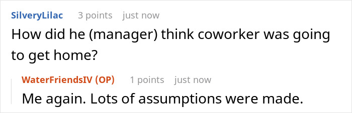 Employee Expected To Give Colleague Regular 40-Mile Rides To Work For Free, Flatly Refuses