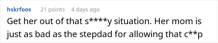 Woman Turns To BFF For Help After Entitled Stepdad Forces Her To Pay $750 As Punishment