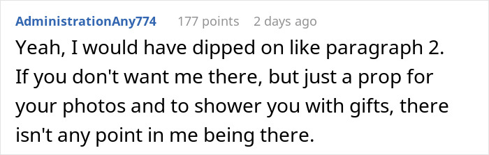 Bride&rsquo;s Out-Of-Touch List Of Requirements For Her Wedding Makes People Start Cancelling