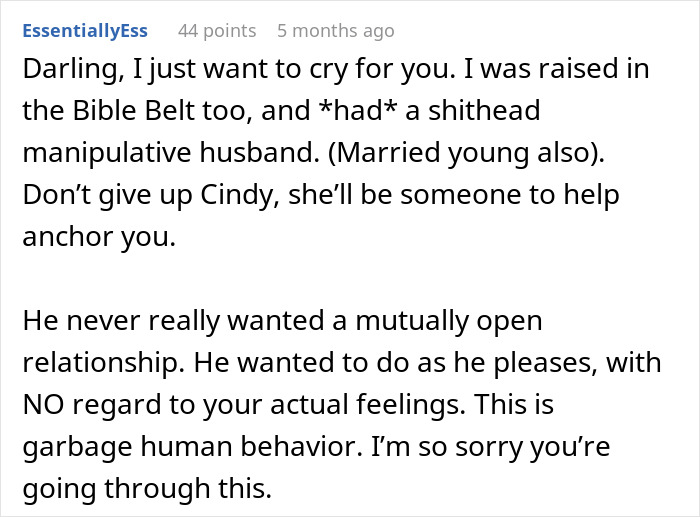 Wife Doesn't Want To Open Up Marriage, Husband Demands It, Regretting It Soon After