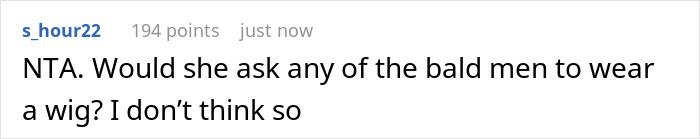 Teen Is Shocked At Sister&rsquo;s Audacity For Asking Her To Wear A Wig At Her Wedding