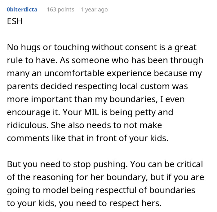 Mother-In-Law Calls Woman&rsquo;s Consent Rules For Her Kids &ldquo;Dumb&rdquo;, Gets Called Out